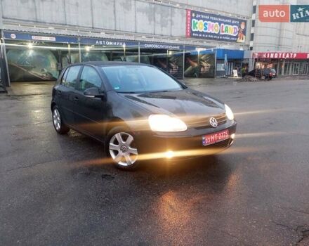 Черный Фольксваген Гольф, объемом двигателя 1.6 л и пробегом 198 тыс. км за 6300 $, фото 1 на Automoto.ua