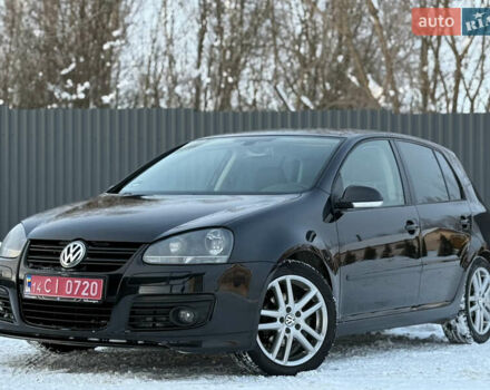 Черный Фольксваген Гольф, объемом двигателя 1.6 л и пробегом 182 тыс. км за 6250 $, фото 1 на Automoto.ua