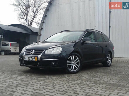 Черный Фольксваген Гольф, объемом двигателя 1.4 л и пробегом 194 тыс. км за 5850 $, фото 1 на Automoto.ua