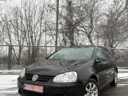 Черный Фольксваген Гольф, объемом двигателя 1.6 л и пробегом 215 тыс. км за 6300 $, фото 1 на Automoto.ua