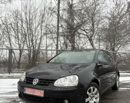 Черный Фольксваген Гольф, объемом двигателя 1.6 л и пробегом 215 тыс. км за 6300 $, фото 1 на Automoto.ua