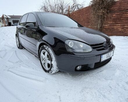 Черный Фольксваген Гольф, объемом двигателя 1.6 л и пробегом 242 тыс. км за 6750 $, фото 1 на Automoto.ua