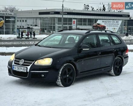 Черный Фольксваген Гольф, объемом двигателя 1.59 л и пробегом 184 тыс. км за 5900 $, фото 1 на Automoto.ua