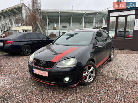 Черный Фольксваген Гольф, объемом двигателя 1.6 л и пробегом 224 тыс. км за 6550 $, фото 1 на Automoto.ua