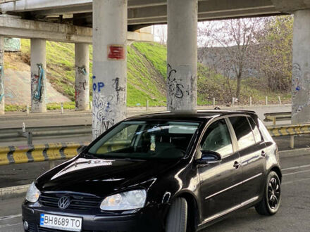 Черный Фольксваген Гольф, объемом двигателя 1.9 л и пробегом 193 тыс. км за 5800 $, фото 1 на Automoto.ua