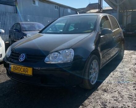 Черный Фольксваген Гольф, объемом двигателя 1.6 л и пробегом 218 тыс. км за 6000 $, фото 1 на Automoto.ua