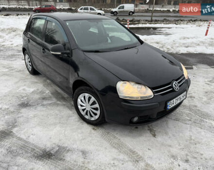 Черный Фольксваген Гольф, объемом двигателя 1.6 л и пробегом 329 тыс. км за 4650 $, фото 1 на Automoto.ua