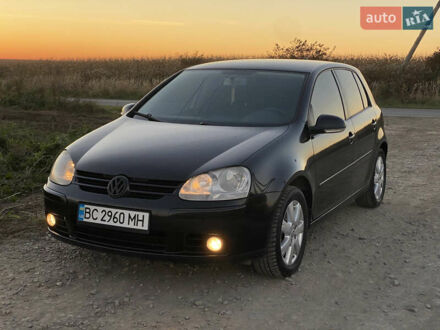 Фольксваген Гольф 2007 в Новояворовск на Automoto.ua Черный Фольксваген Гольф, объемом двигателя 1.97 л и пробегом 320 тыс. км за 5500 $, фото 1 на Automoto.ua
