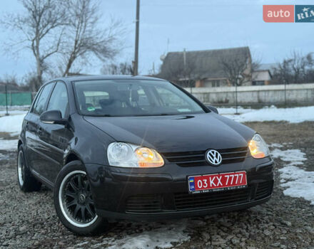 Черный Фольксваген Гольф, объемом двигателя 1.6 л и пробегом 199 тыс. км за 6250 $, фото 1 на Automoto.ua