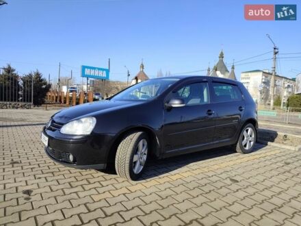 Черный Фольксваген Гольф, объемом двигателя 1.9 л и пробегом 289 тыс. км за 5800 $, фото 1 на Automoto.ua