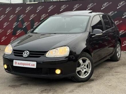 Черный Фольксваген Гольф, объемом двигателя 1.4 л и пробегом 252 тыс. км за 6200 $, фото 1 на Automoto.ua