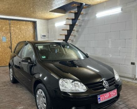 Черный Фольксваген Гольф, объемом двигателя 1.6 л и пробегом 186 тыс. км за 6450 $, фото 1 на Automoto.ua