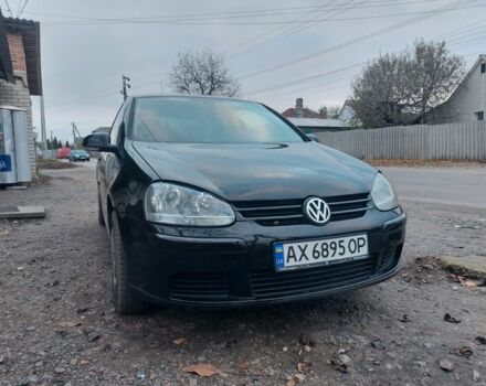 Черный Фольксваген Гольф, объемом двигателя 1.4 л и пробегом 240 тыс. км за 4600 $, фото 1 на Automoto.ua