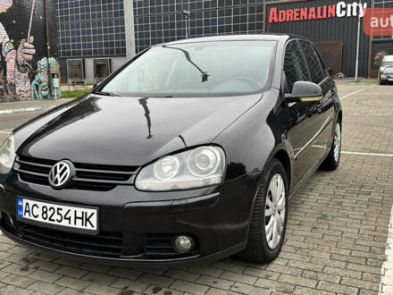 Черный Фольксваген Гольф, объемом двигателя 1.39 л и пробегом 245 тыс. км за 6100 $, фото 1 на Automoto.ua