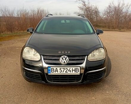 Черный Фольксваген Гольф, объемом двигателя 1.6 л и пробегом 196 тыс. км за 6650 $, фото 1 на Automoto.ua