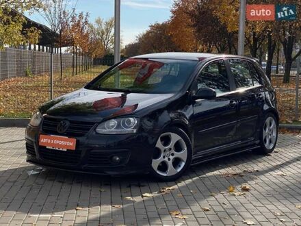Черный Фольксваген Гольф, объемом двигателя 1.9 л и пробегом 266 тыс. км за 6400 $, фото 1 на Automoto.ua