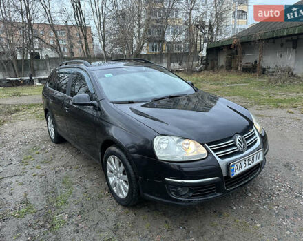 Черный Фольксваген Гольф, объемом двигателя 1.9 л и пробегом 210 тыс. км за 5000 $, фото 1 на Automoto.ua