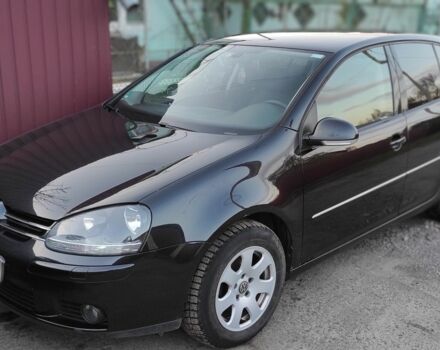 Черный Фольксваген Гольф, объемом двигателя 1.6 л и пробегом 179 тыс. км за 6000 $, фото 1 на Automoto.ua