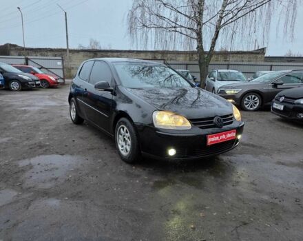Черный Фольксваген Гольф, объемом двигателя 1.4 л и пробегом 212 тыс. км за 4800 $, фото 1 на Automoto.ua