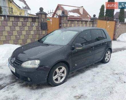 Черный Фольксваген Гольф, объемом двигателя 1.98 л и пробегом 292 тыс. км за 5800 $, фото 1 на Automoto.ua