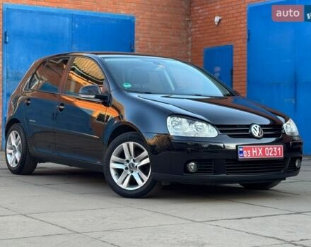 Черный Фольксваген Гольф, объемом двигателя 1.6 л и пробегом 218 тыс. км за 6899 $, фото 1 на Automoto.ua