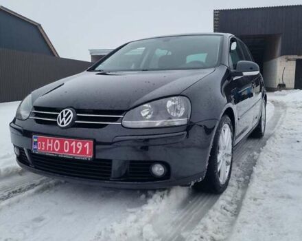 Черный Фольксваген Гольф, объемом двигателя 1.6 л и пробегом 170 тыс. км за 5950 $, фото 1 на Automoto.ua