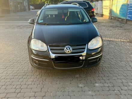 Черный Фольксваген Гольф, объемом двигателя 1.9 л и пробегом 349 тыс. км за 2750 $, фото 1 на Automoto.ua