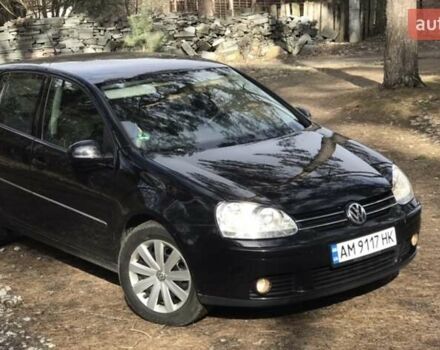Черный Фольксваген Гольф, объемом двигателя 1.6 л и пробегом 310 тыс. км за 6300 $, фото 1 на Automoto.ua