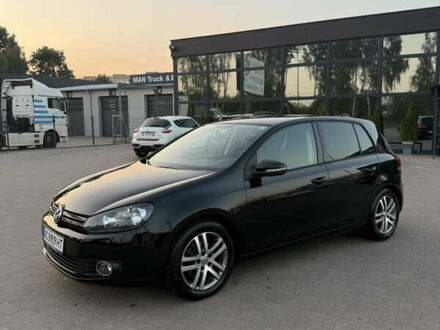 Черный Фольксваген Гольф, объемом двигателя 1.4 л и пробегом 201 тыс. км за 7700 $, фото 1 на Automoto.ua