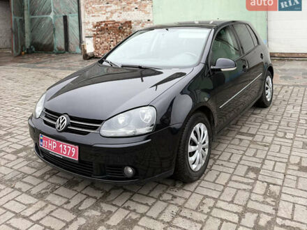 Черный Фольксваген Гольф, объемом двигателя 1.6 л и пробегом 185 тыс. км за 6999 $, фото 1 на Automoto.ua