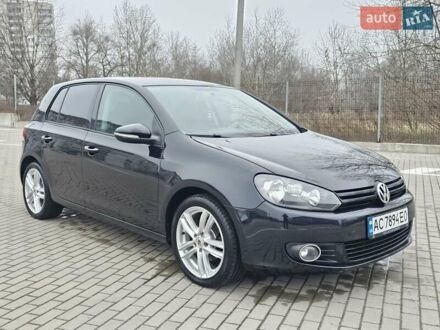 Черный Фольксваген Гольф, объемом двигателя 1.6 л и пробегом 218 тыс. км за 7900 $, фото 1 на Automoto.ua