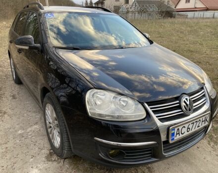 Черный Фольксваген Гольф, объемом двигателя 1.9 л и пробегом 220 тыс. км за 6700 $, фото 1 на Automoto.ua