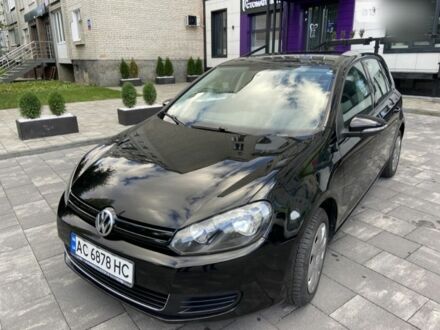 Черный Фольксваген Гольф, объемом двигателя 1.4 л и пробегом 217 тыс. км за 6700 $, фото 1 на Automoto.ua