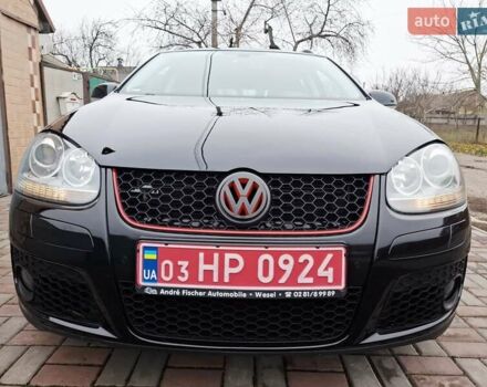 Черный Фольксваген Гольф, объемом двигателя 1.4 л и пробегом 223 тыс. км за 7350 $, фото 1 на Automoto.ua