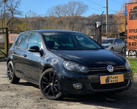 Черный Фольксваген Гольф, объемом двигателя 1.4 л и пробегом 222 тыс. км за 9700 $, фото 1 на Automoto.ua