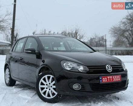 Черный Фольксваген Гольф, объемом двигателя 1.6 л и пробегом 212 тыс. км за 7700 $, фото 1 на Automoto.ua