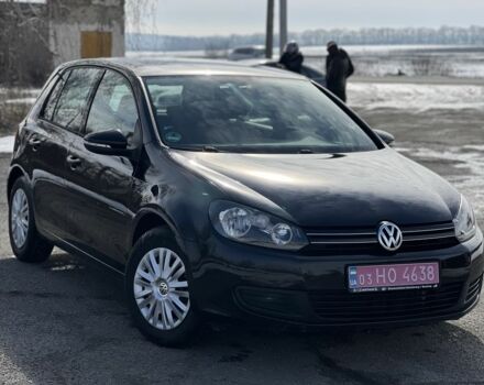 Черный Фольксваген Гольф, объемом двигателя 1.4 л и пробегом 215 тыс. км за 7200 $, фото 1 на Automoto.ua