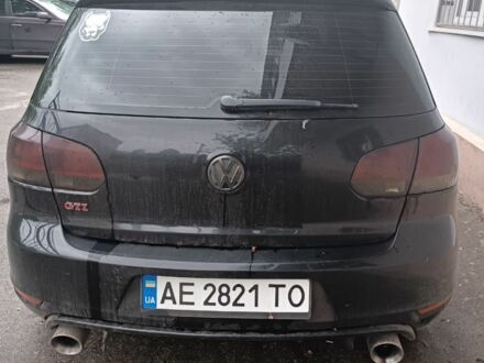 Черный Фольксваген Гольф, объемом двигателя 1.2 л и пробегом 210 тыс. км за 4500 $, фото 1 на Automoto.ua