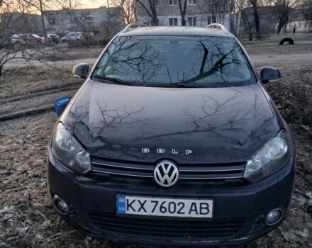 Черный Фольксваген Гольф, объемом двигателя 1.4 л и пробегом 170 тыс. км за 6800 $, фото 1 на Automoto.ua