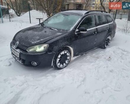 Черный Фольксваген Гольф, объемом двигателя 1.6 л и пробегом 270 тыс. км за 7300 $, фото 1 на Automoto.ua