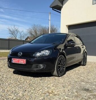 Черный Фольксваген Гольф, объемом двигателя 1.4 л и пробегом 162 тыс. км за 7750 $, фото 1 на Automoto.ua