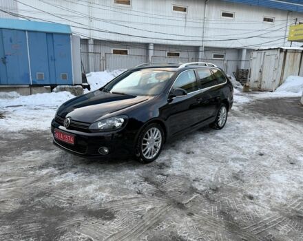 Черный Фольксваген Гольф, объемом двигателя 1.6 л и пробегом 217 тыс. км за 8900 $, фото 1 на Automoto.ua