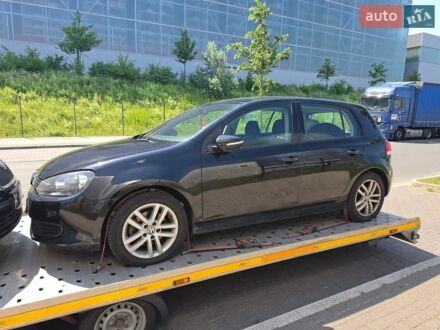 Черный Фольксваген Гольф, объемом двигателя 1.4 л и пробегом 180 тыс. км за 5400 $, фото 1 на Automoto.ua