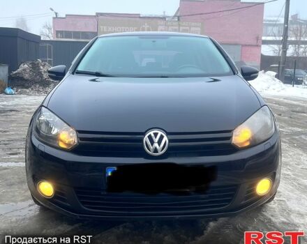 Черный Фольксваген Гольф, объемом двигателя 1.4 л и пробегом 165 тыс. км за 6800 $, фото 1 на Automoto.ua
