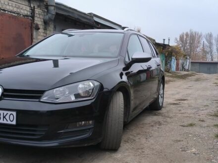 Черный Фольксваген Гольф, объемом двигателя 1.2 л и пробегом 273 тыс. км за 9300 $, фото 1 на Automoto.ua