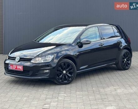 Черный Фольксваген Гольф, объемом двигателя 1.6 л и пробегом 224 тыс. км за 9850 $, фото 1 на Automoto.ua