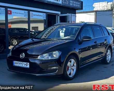 Черный Фольксваген Гольф, объемом двигателя 1.6 л и пробегом 235 тыс. км за 9800 $, фото 1 на Automoto.ua