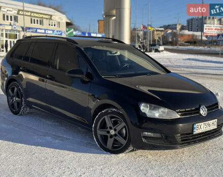 Черный Фольксваген Гольф, объемом двигателя 1.6 л и пробегом 321 тыс. км за 10500 $, фото 1 на Automoto.ua