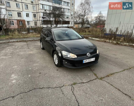 Черный Фольксваген Гольф, объемом двигателя 1.6 л и пробегом 280 тыс. км за 10000 $, фото 1 на Automoto.ua