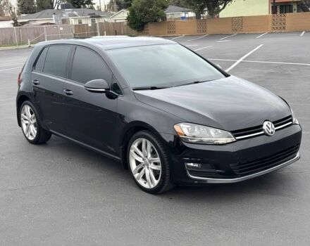 Черный Фольксваген Гольф, объемом двигателя 2 л и пробегом 76 тыс. км за 3850 $, фото 1 на Automoto.ua